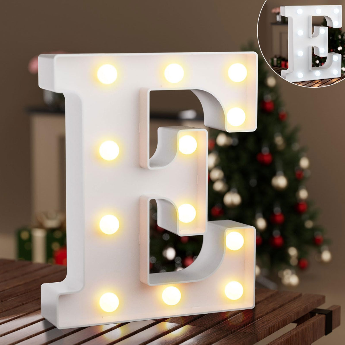 Ledido Pink Glitter Light Up Number 80 for 80th Birthday Decorations