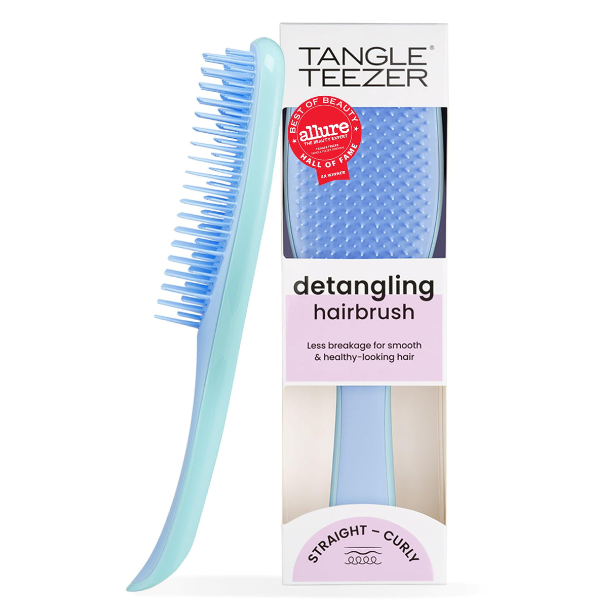 Tangle Teezer The Ultimate Detangler Straight to Curly Hairbrush