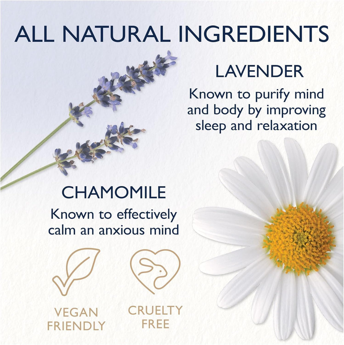 Feather & Down Lavender Pillow Spray 100 ml – Sleep Spray with Calming Chamomile Essential Oils for Relaxation