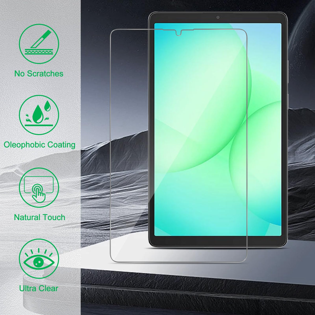 XunyLyee 3 Pack Screen Protector for Samsung Galaxy Tab S10 Lite/ S10 FE