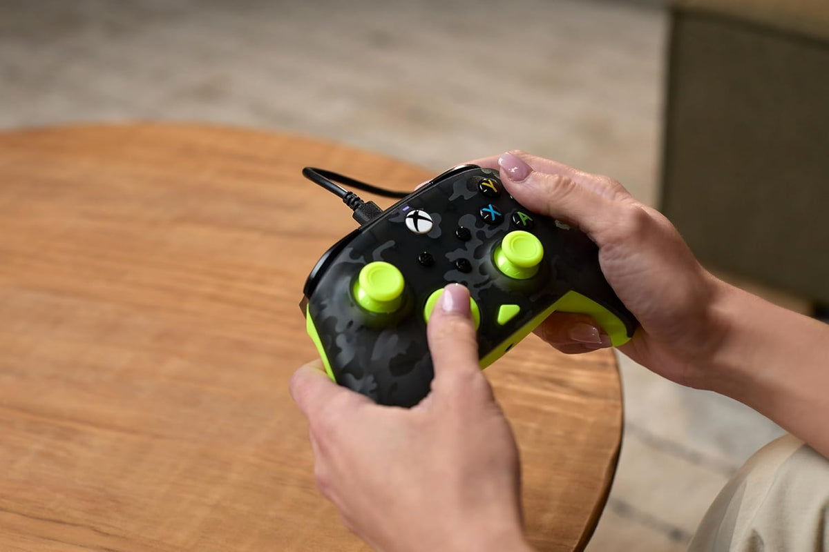 Turtle Beach Rematch Core Black Wired Gaming Controller with Audio Controls, Rumble Motors and Hall Effect Thumbsticks – Licensed for Xbox Series X or S, Xbox One and Windows PCs