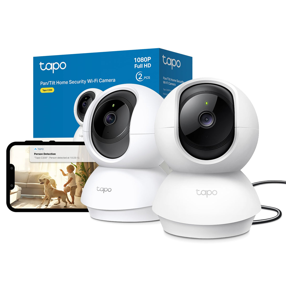 Tapo C230 3K 5MP Pan/Tilt Indoor Security Camera Pet Camera Baby Camera