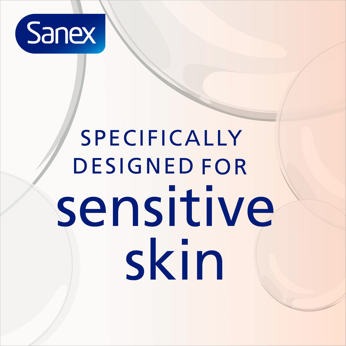 Sanex Expert Skin Health Moisturising Shower gel 570ml - body wash for men & women - gently cleanses - hydrates & softens skin - 12h hydration - advanced prebiotic complex formula - vegan