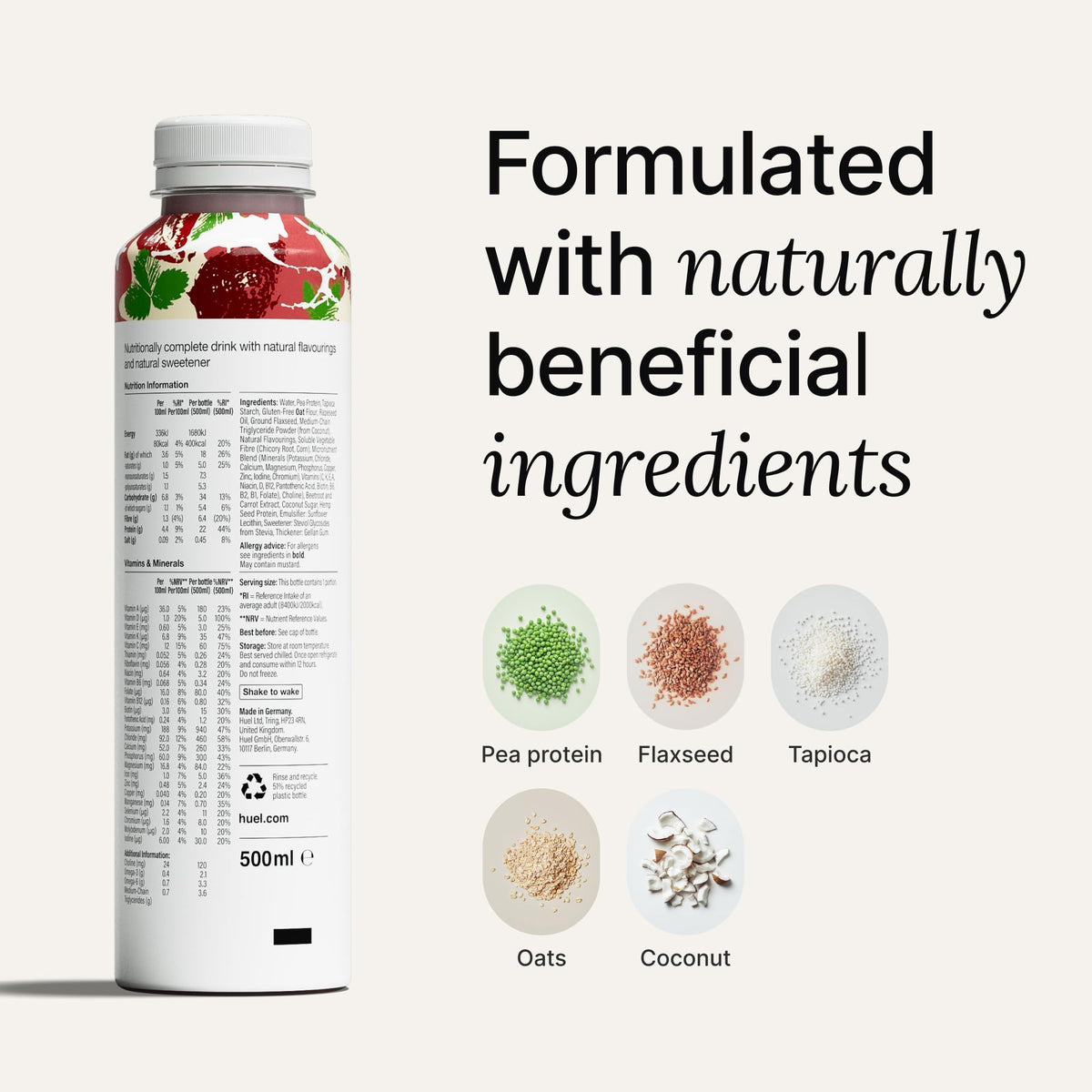 Huel Black Edition RTD | 12x500ml 35g Protein | Chocolate