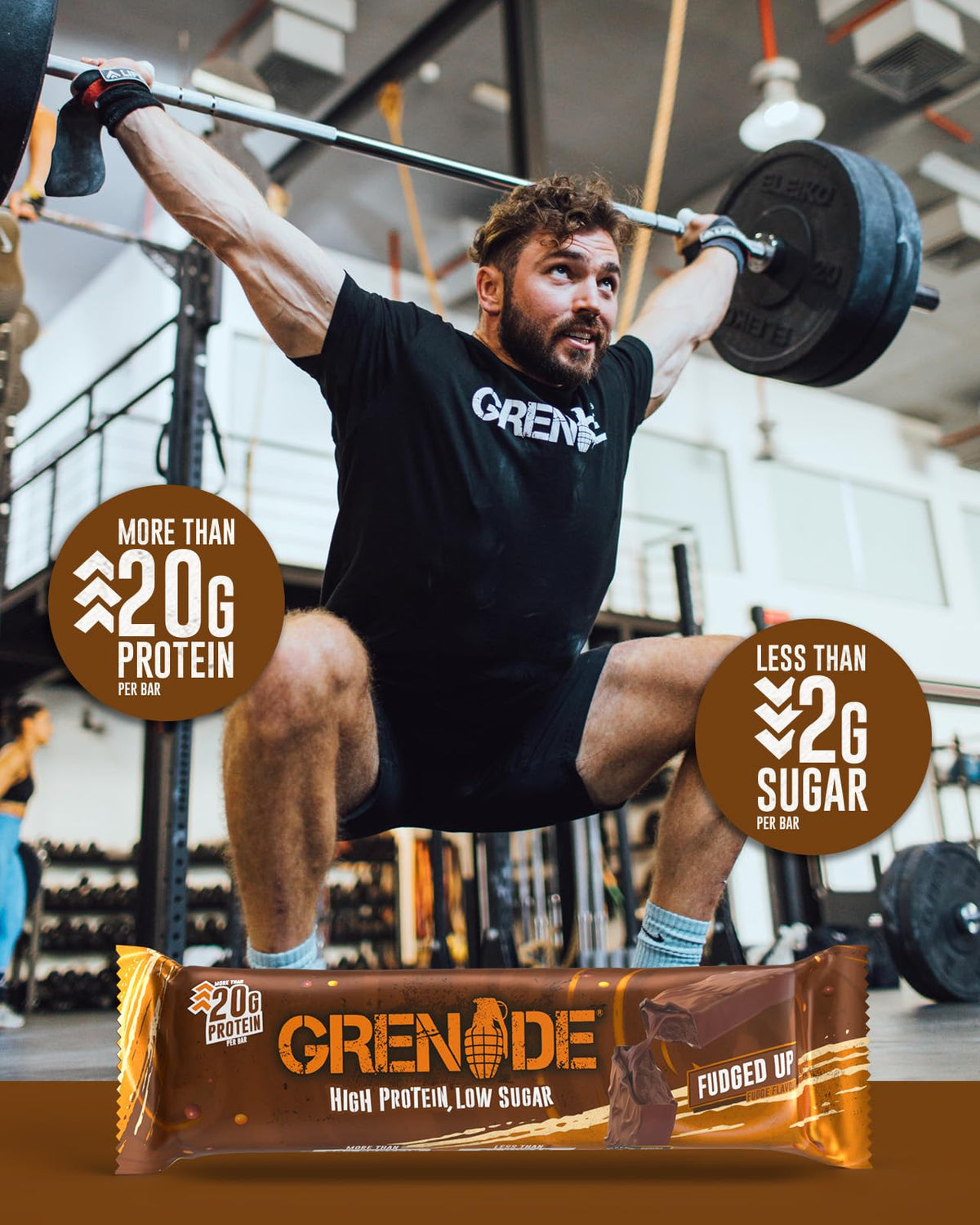 Grenade Chocolate Chip Salted Caramel Protein Bars, 12 x 60 g