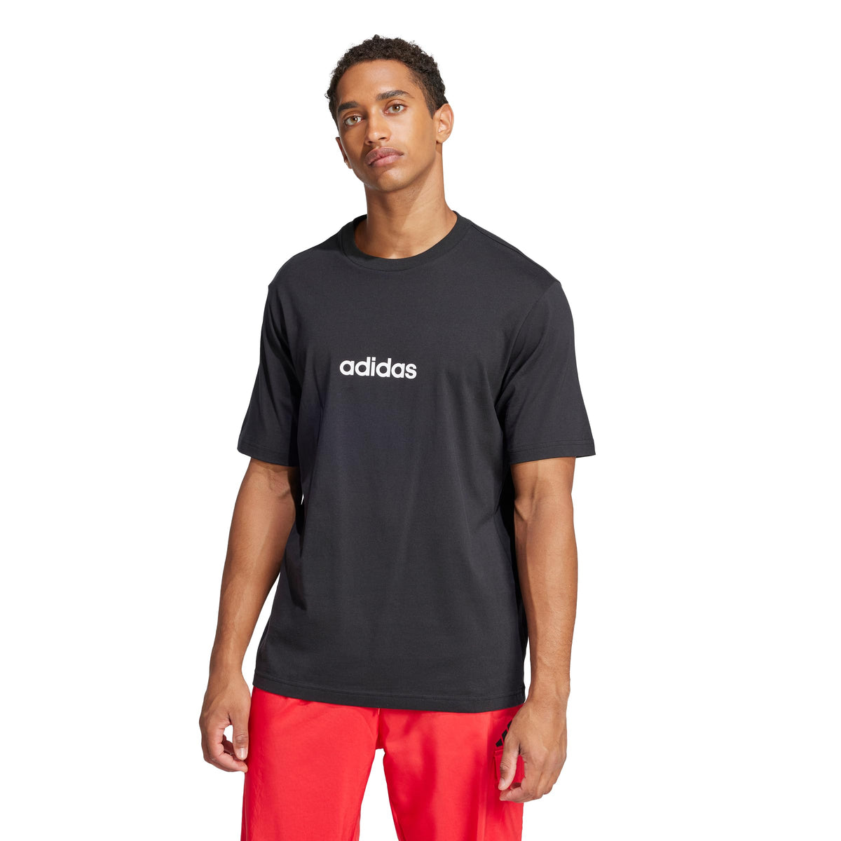 adidas Essentials Linear Single Jersey Tee