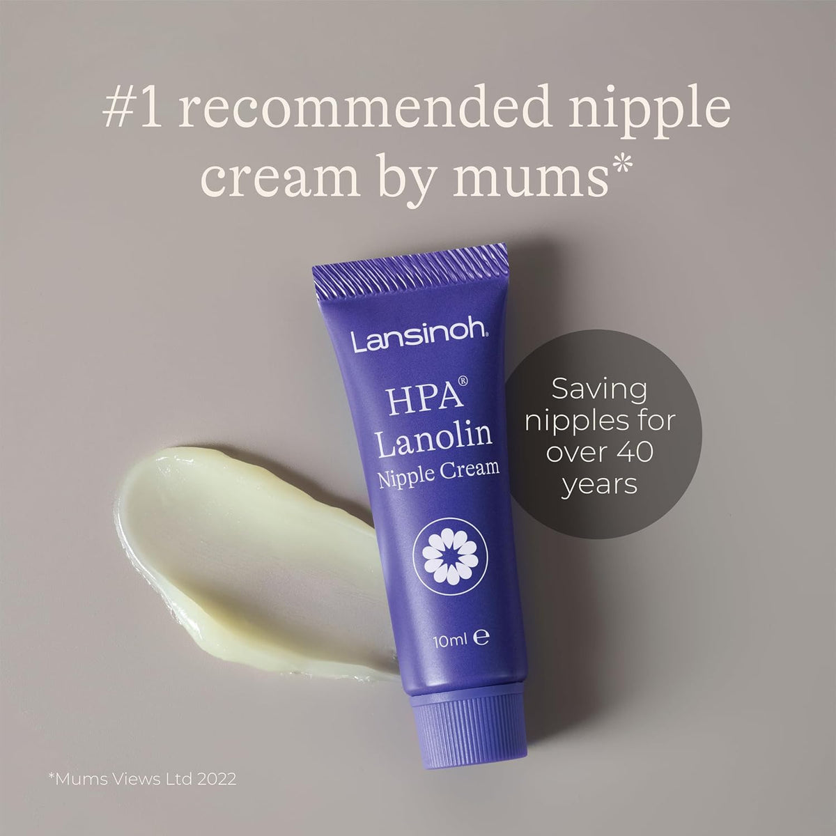 Lansinoh HPA Lanolin Nipple Cream - 10ml - 100% Natural Hypoallergenic