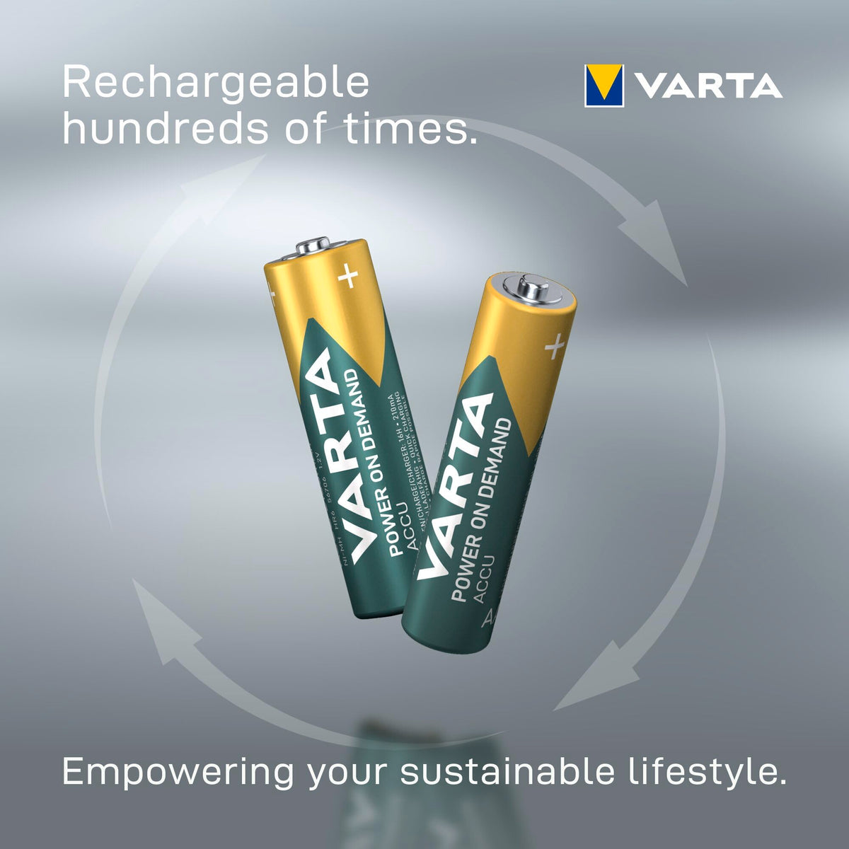 VARTA Batteries AA, Pack of 40, Power on Demand, Alkaline, 1.5 V