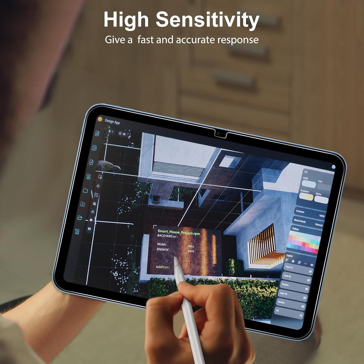 SPARIN 2 Pack Screen Protector for iPad (A16) 11th/10th Gen (2025/2022)