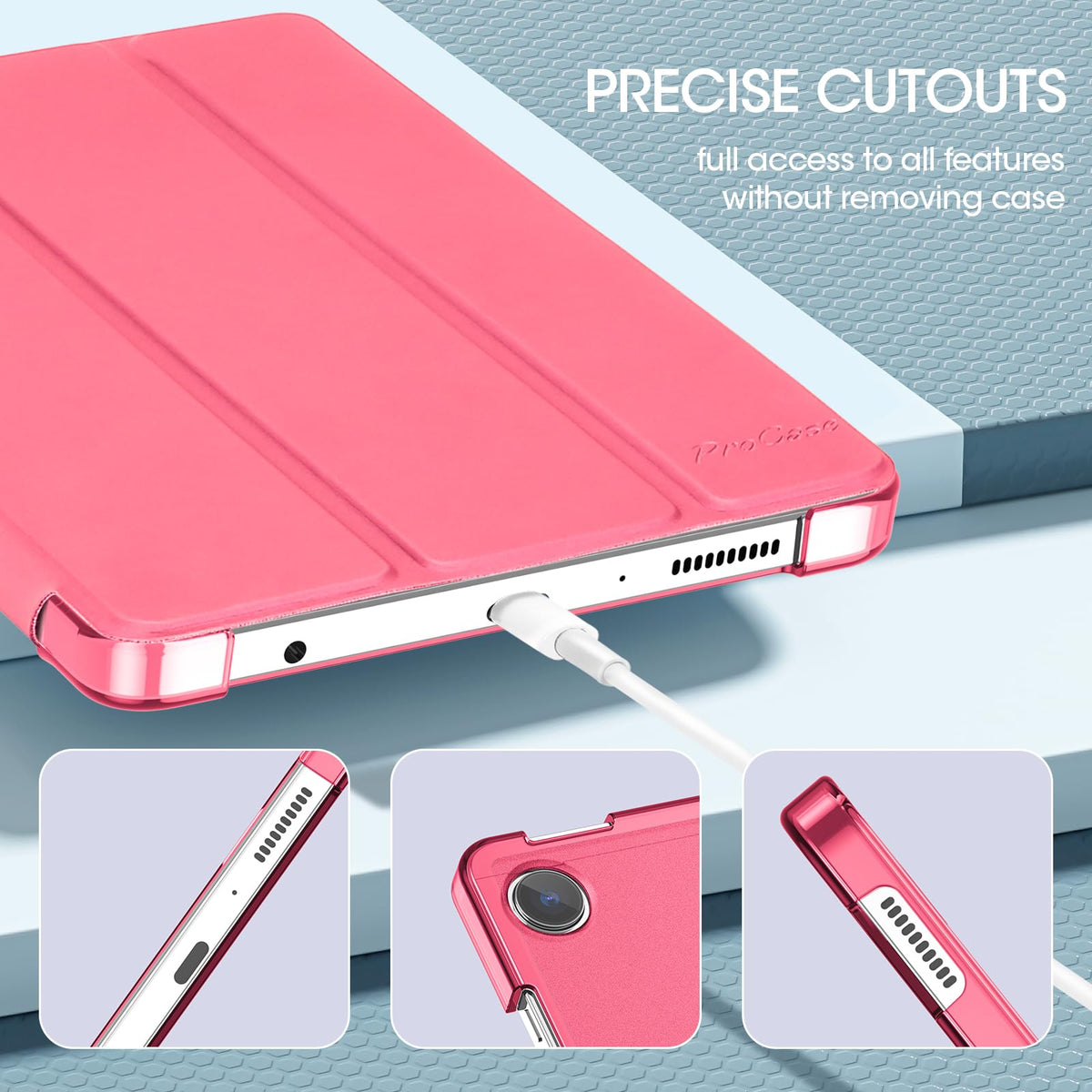 ProCase Slim Case for Galaxy Tab A11 8.7" (2025) / A9 (2023) 8.7", Navy