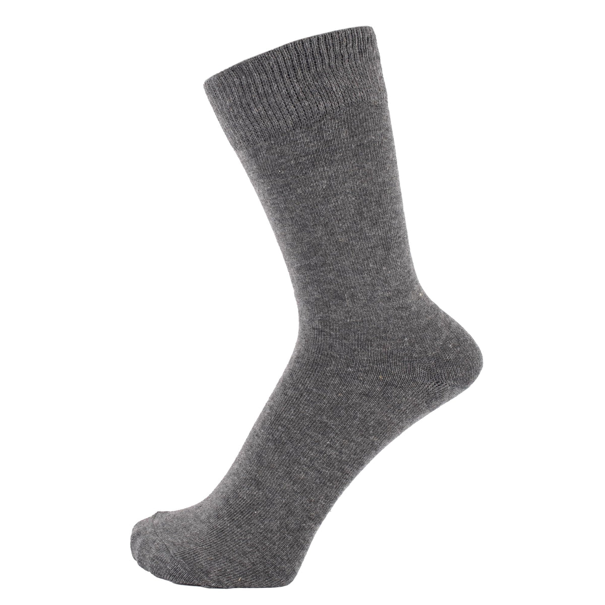 ZAKIRA Combed Cotton Dress Socks, Crew Socks