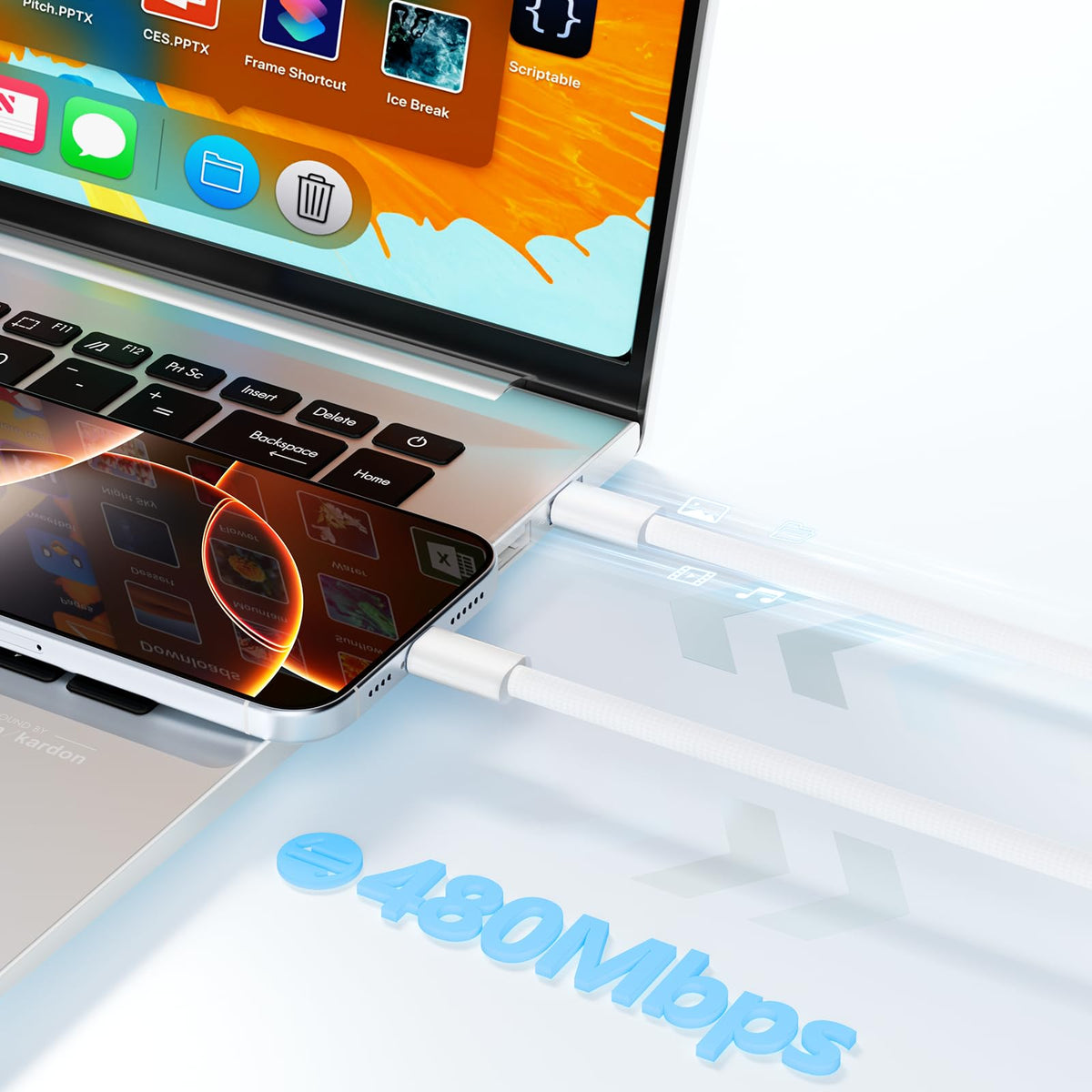 USB C Charger Cable,2-PACK 6FT/1.8M USB C to USB C Cable,60W Fast Charging