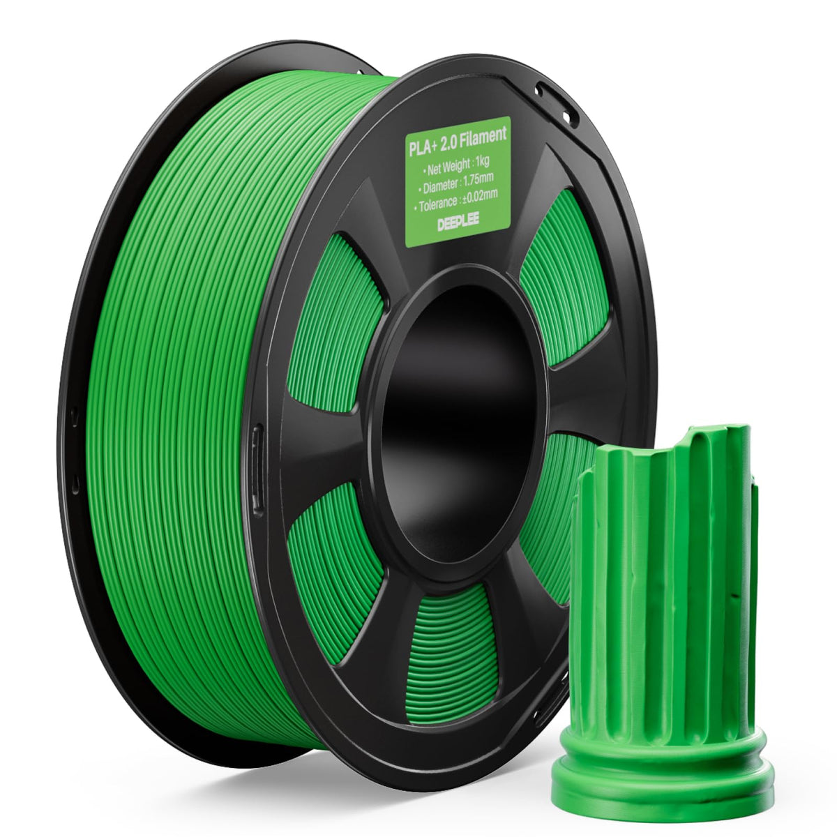 DEEPLEE PLA Plus 1.75mm Filament Beige/Brown 2KG Bundle