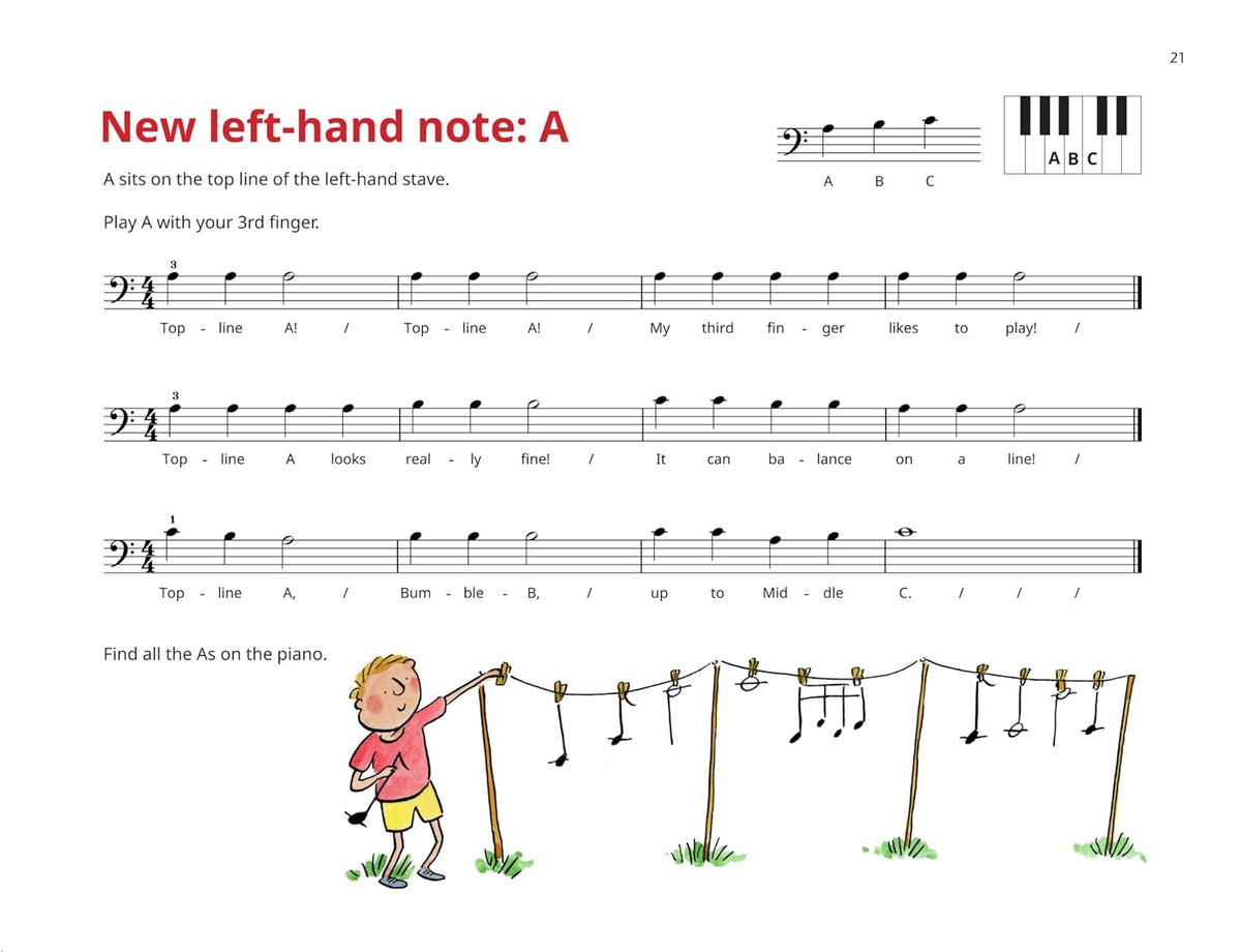 Tunes for Ten Fingers (Third Edition): A first piano book for young beginners