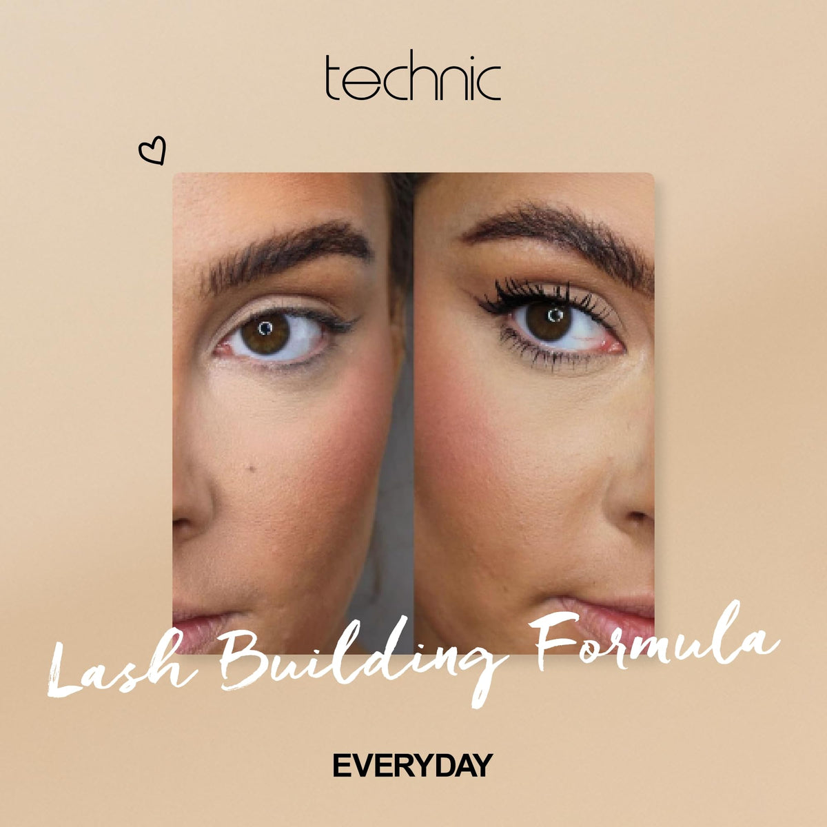 Technic Mega Lash Water Resistant Mascara - Ultra Black - 12ml