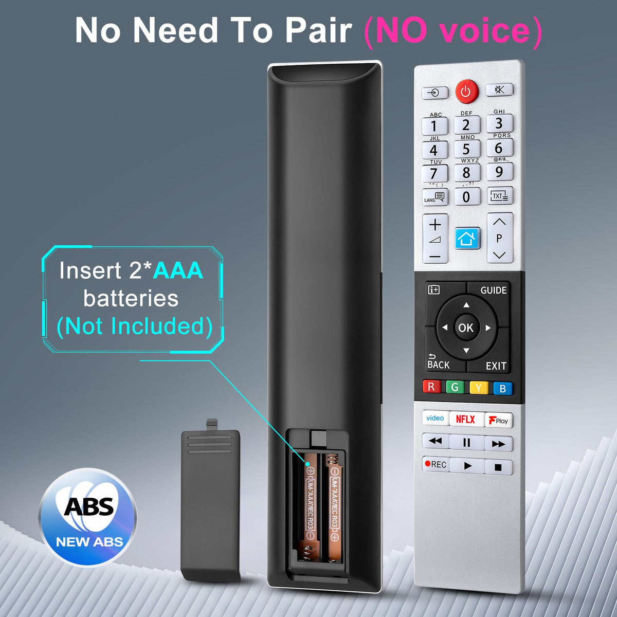 Universal-for-Samsung-Smart-TV-Remote, for Samsung Curved Qled Frame 4K TV