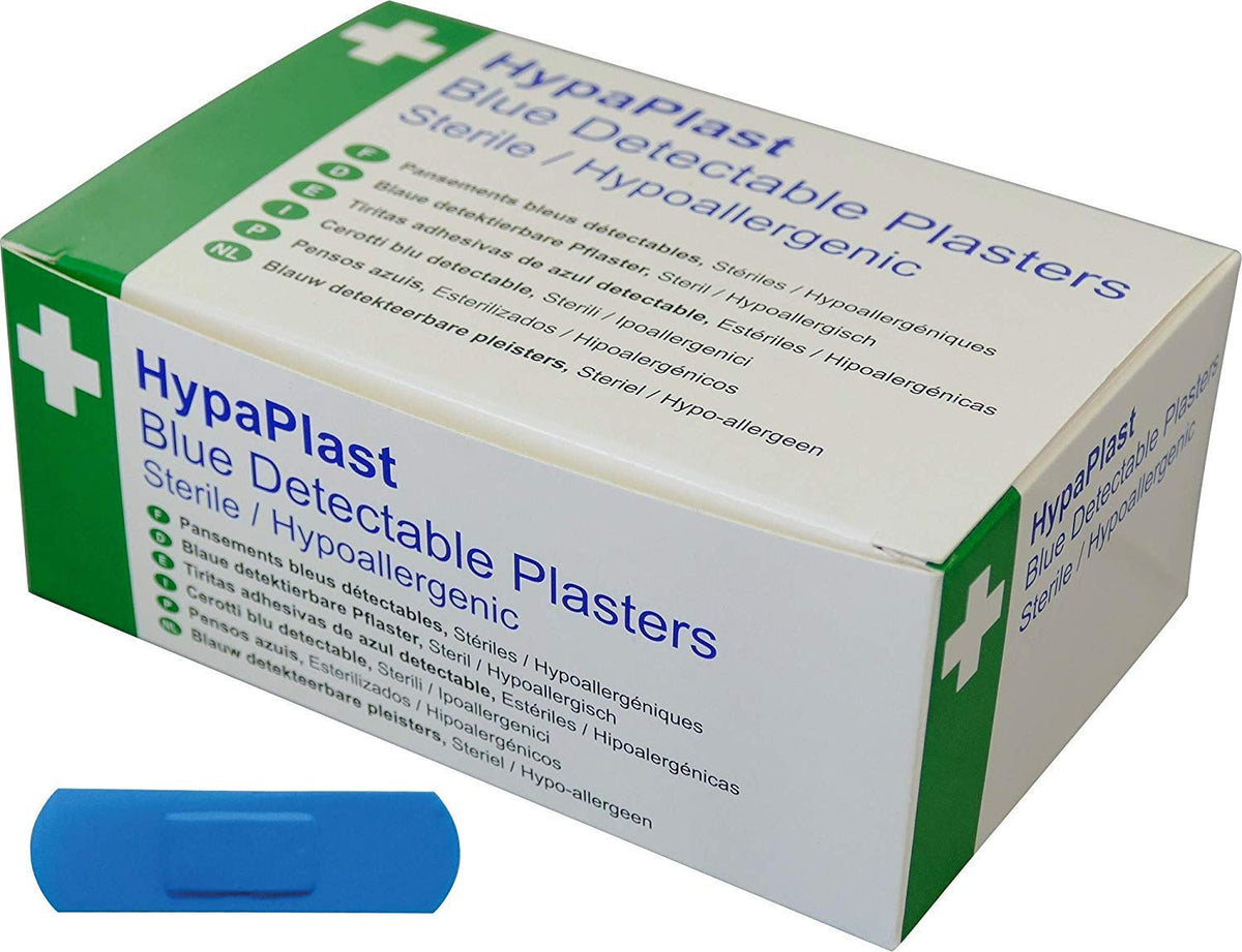 Safety First Aid Group HypaPlast Pink Washproof Plasters, 7.2 x 2.5 cm (Pack of 100)