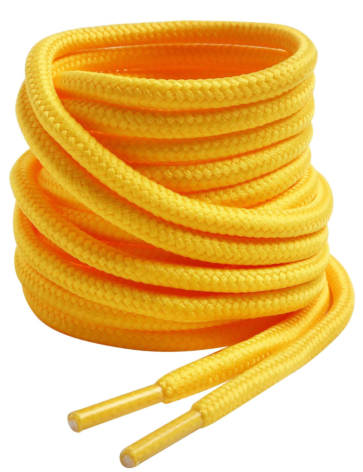 VSUDO Round Boots Laces, 4mm Diameter Work & Hiking Shoe Laces for Boots