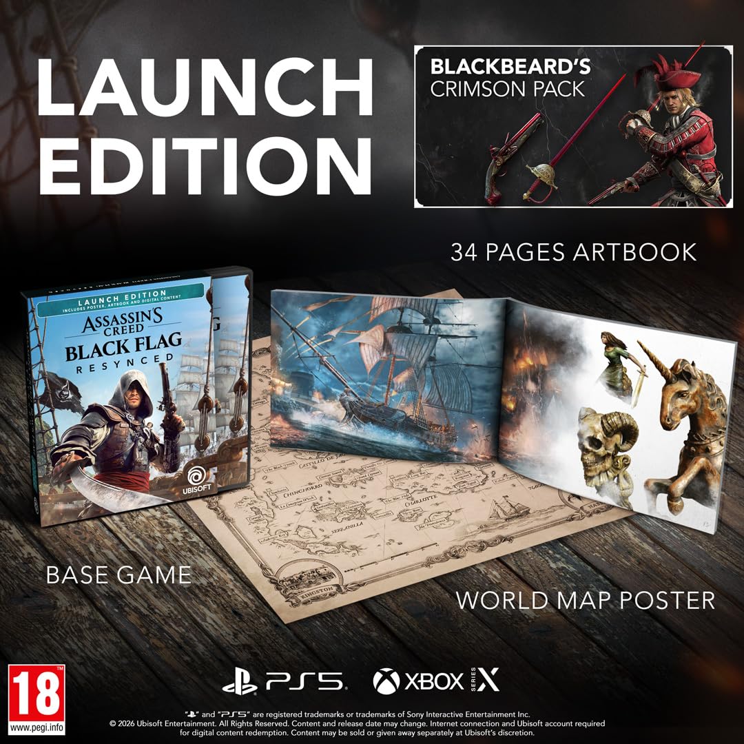 Assassin's Creed Black Flag Resynced Launch Edition (Xbox X)