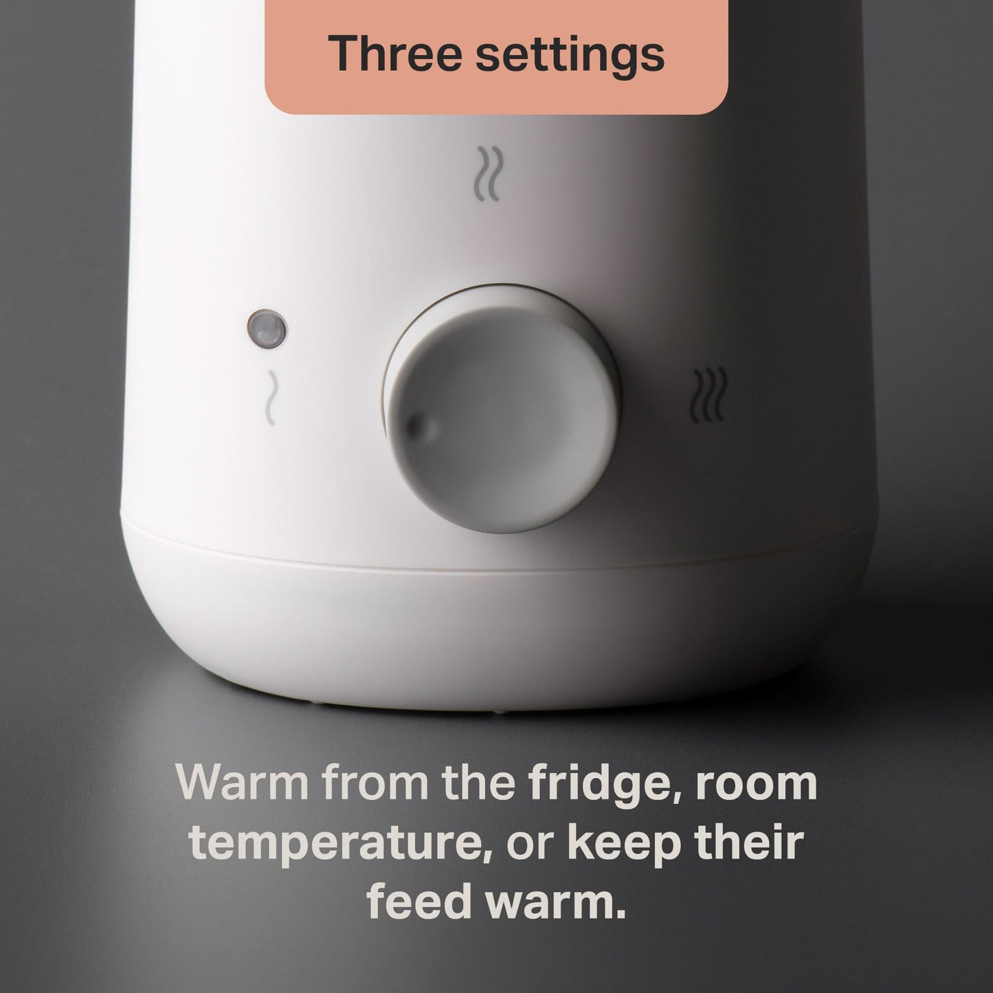 Tommee Tippee Easiwarm Bottle Warmer, White, Warms Breast Milk to Body Temperature in 4 Minutes, with Automatic Timer and One-Dial Operation