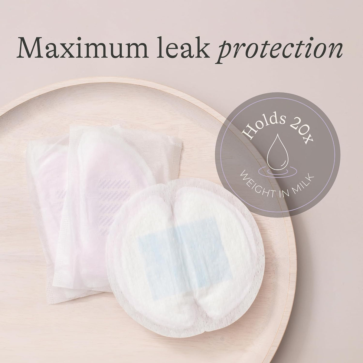 Lansinoh Disposable Breast Pads Maternity 60 Pack - Ultra-Thin & Abosrbent