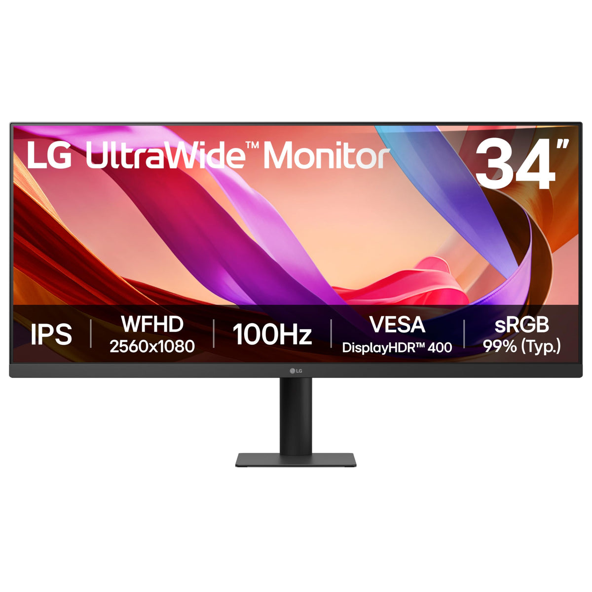 LG Monitor 24U411B-B 24 inch FHD 144Hz IPS Desktop Display, Black