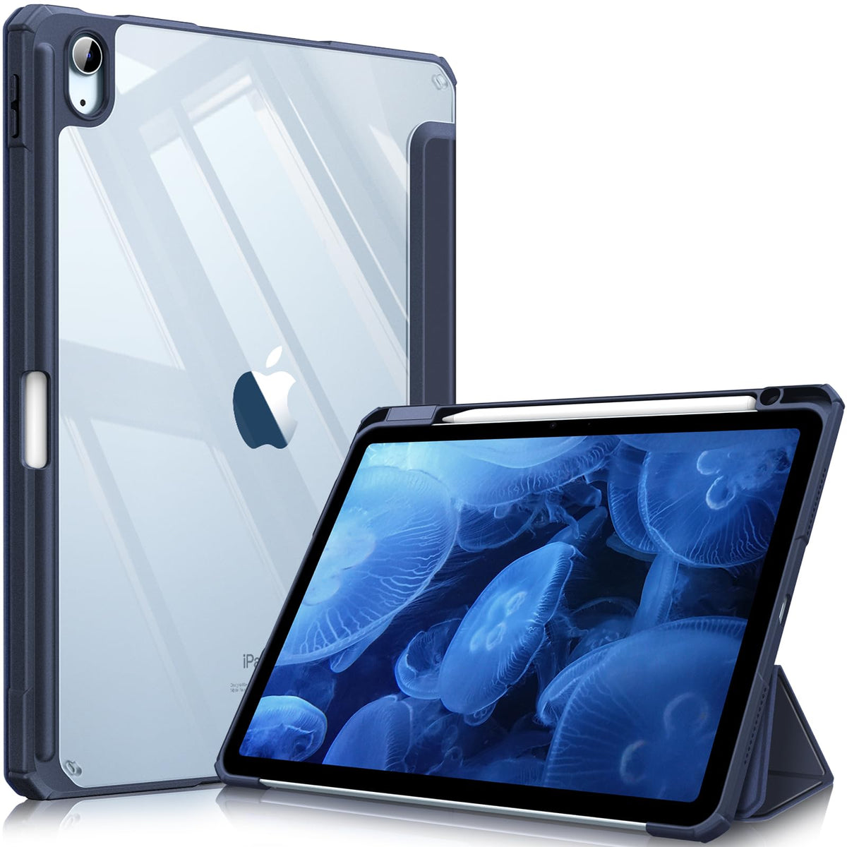 FINTIE Clear Case for iPad Air 11 Inch & iPad Air 5th/4th Generation 10.9"