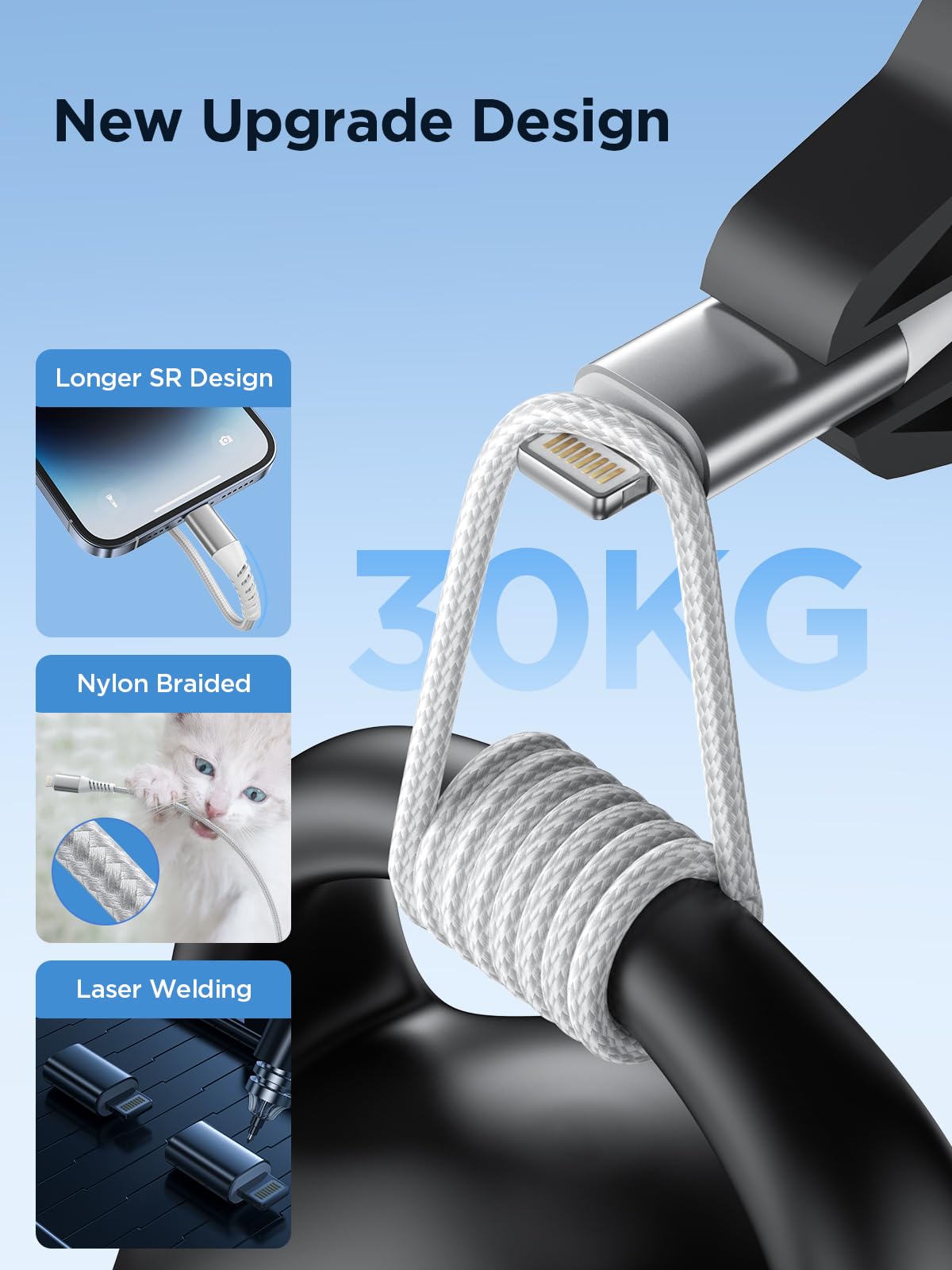 2Pack 2M iPhone Charger Cable, MFi Certified Lightning Cable Fast Charging Braided iPhone Charger Fast Charge USB Charging Lead for Phone 14 13 12 11 Pro Max XS XR X 8 7 6 Plus 5 SE, iPad and iPod