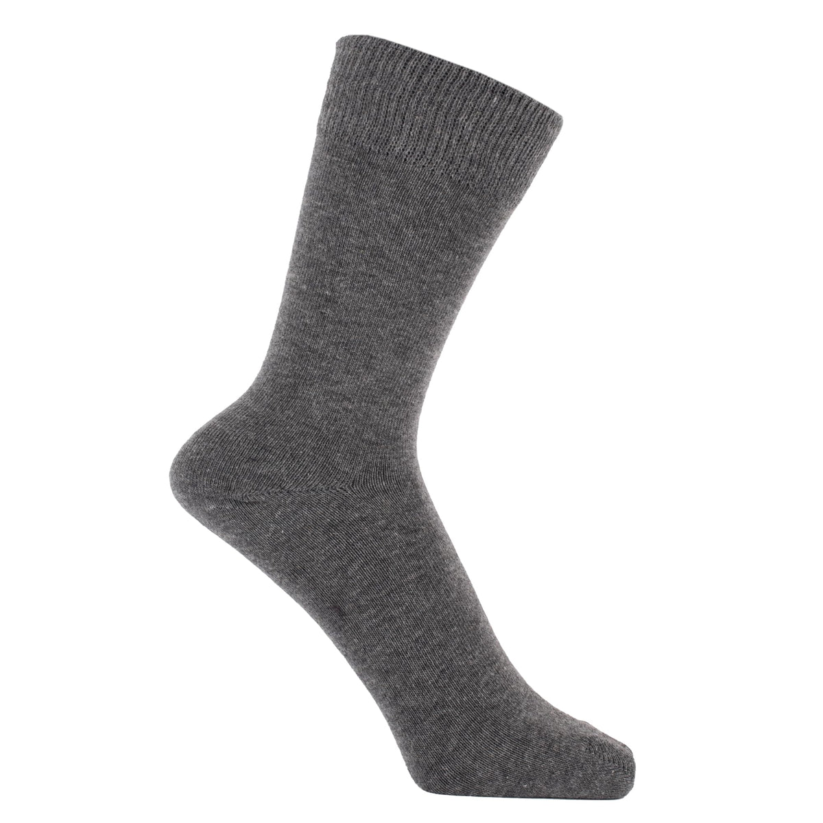ZAKIRA Combed Cotton Dress Socks, Crew Socks