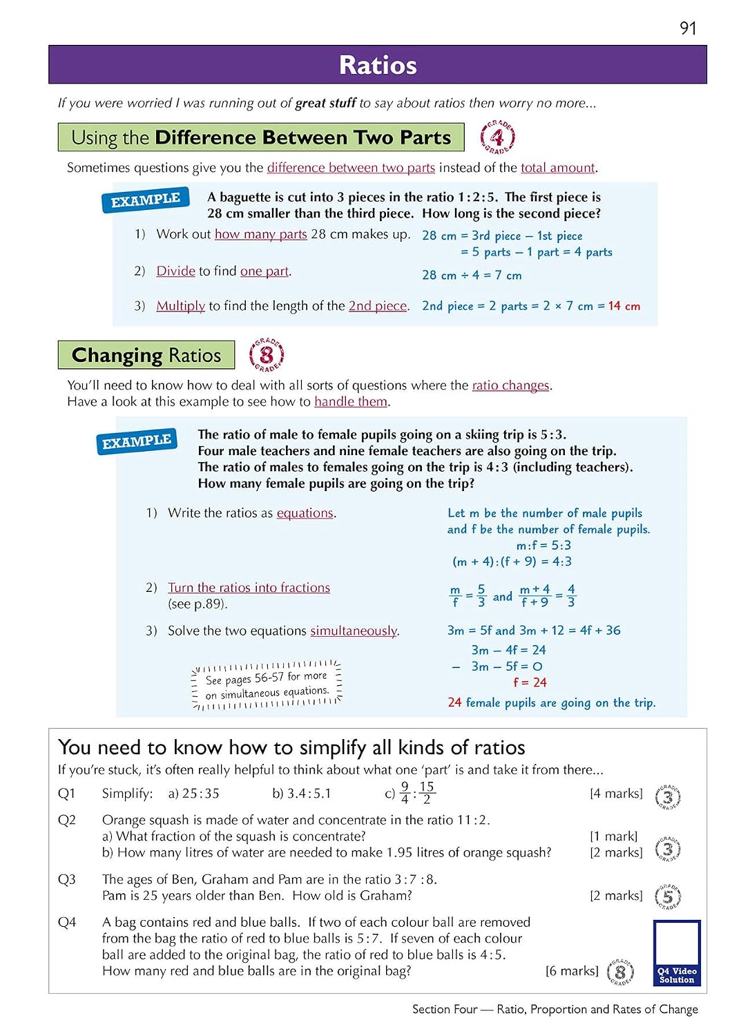 GCSE Maths AQA Complete Revision & Practice: Higher inc Online Ed, Videos & Quizzes: for the 2027 and 2028 exams