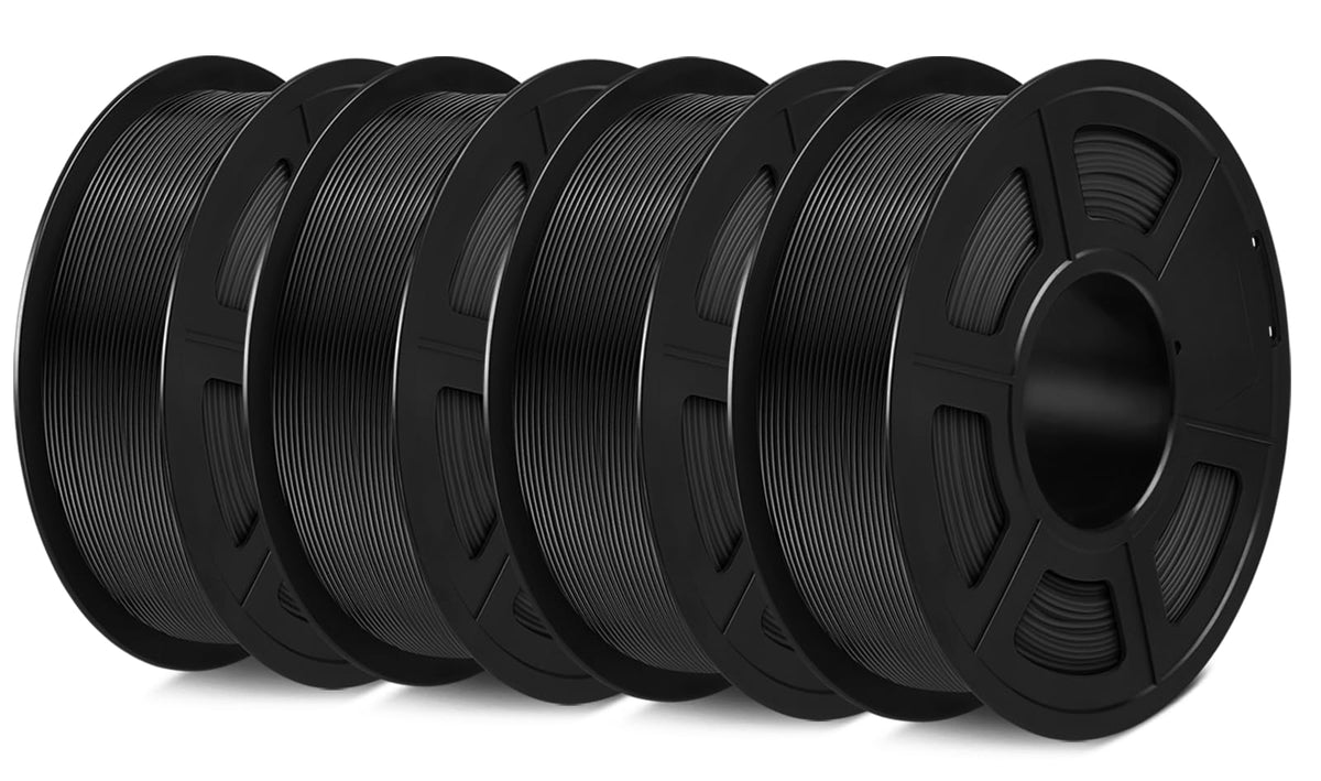 SUNLU PETG Filament 1.75mm Black PETG, High Toughness 3D Printer Filament