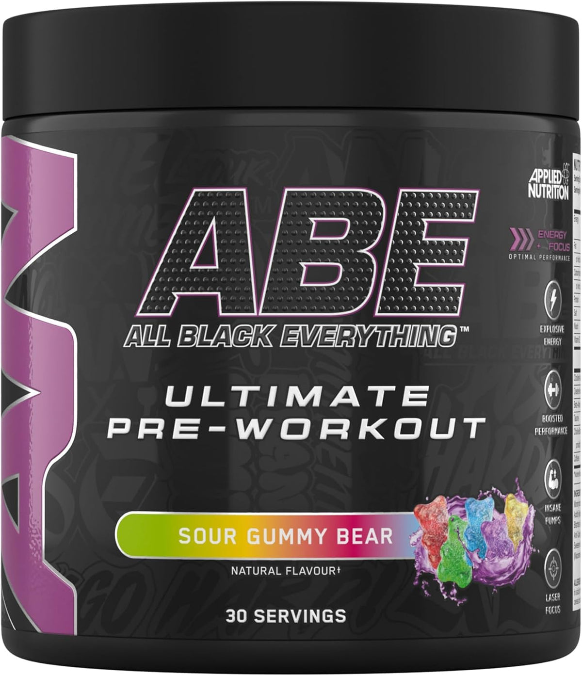 Applied Nutrition ABE Pre Workout Powder Tropical 375g