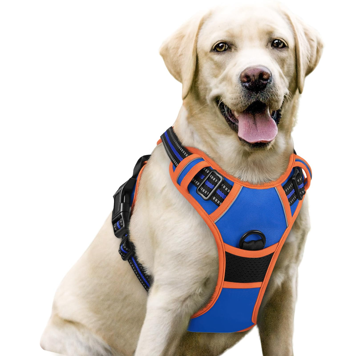 rabbitgoo Dog Harness Large Dog, No Pull Vest with Front Clip & Handle