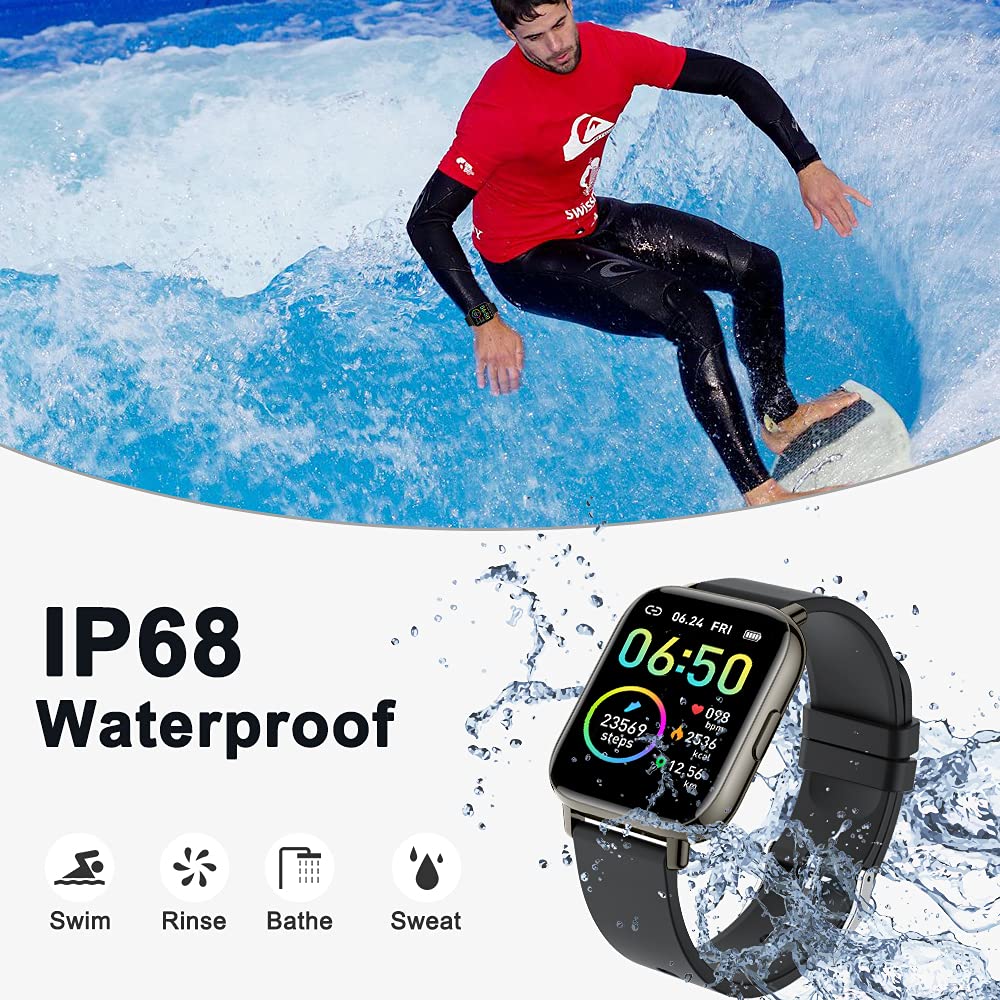 Motast Smart Watch, Fitness Tracker 1.69'' HD for Men Women, Step Counter