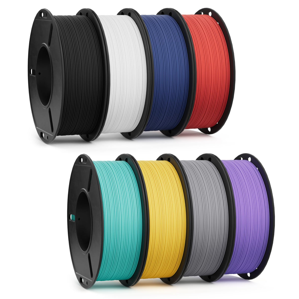 DEEPLEE Matte PLA Filament 1.75mm Matte White 1kg