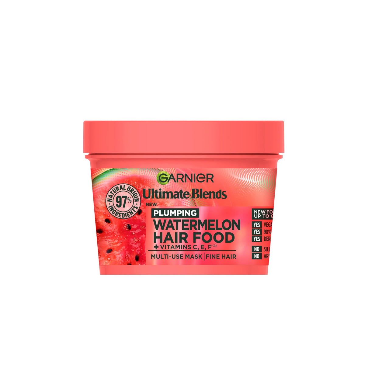 Garnier Hair Food Multi-use, 3-in-1 Hair Treatment Mask, Banana, 400ml