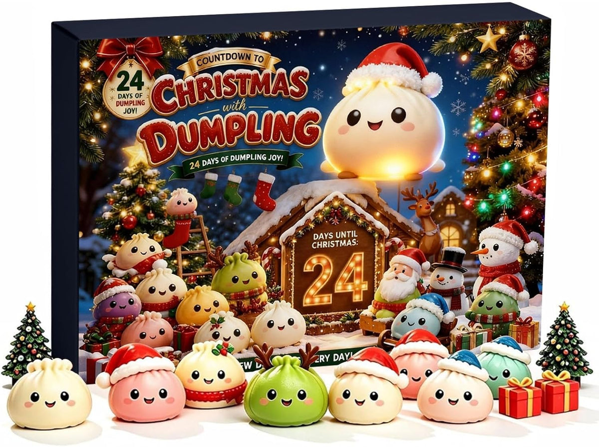 2026 Christmas Advent Calendar, 24 Days Squishies，B