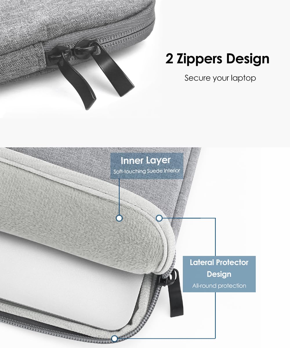 ProElife 13-Inch Laptop Sleeve for MacBook Air 13.6 M5/M4 & MacBook Neo