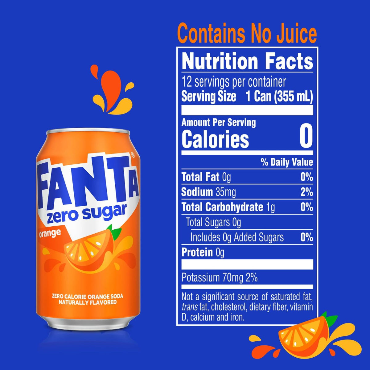 Fanta Fruit Twist Soft Drink Cans, 8 x 330 mL