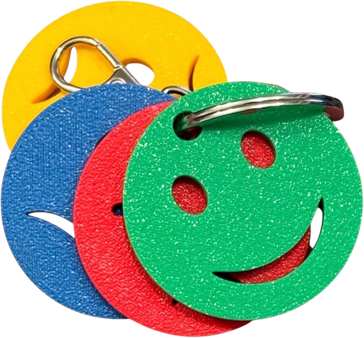 The Original Designed Emotions Regulation Keychain – 4 Colour Coded Mood Zone Discs Teaching Aid | Emotional Regulation and Management Tool for Kids & Adults | SEN Communication Tool/Accessory