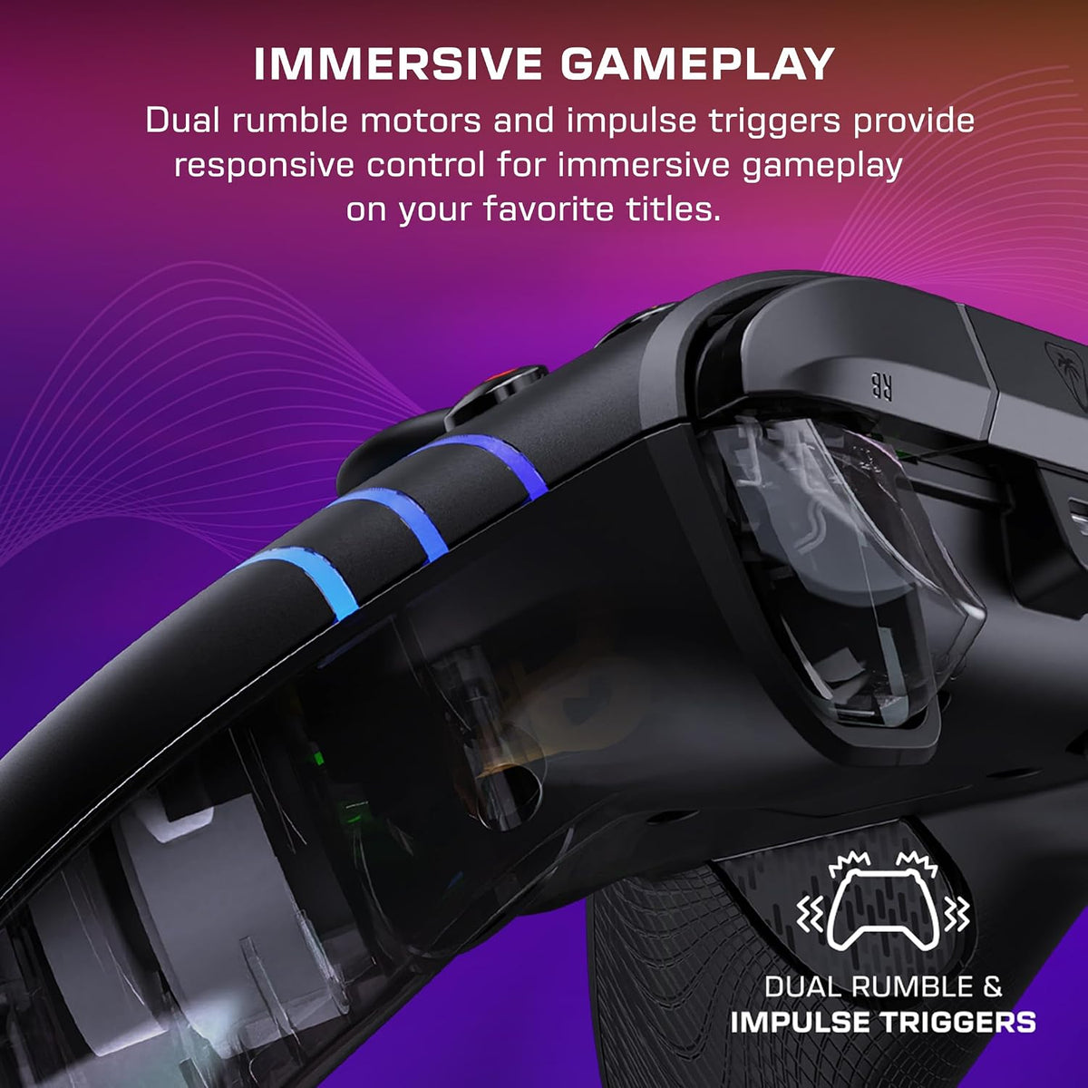 Turtle Beach Afterglow Wave Wired RGB Gaming Controller for XBOX & PC