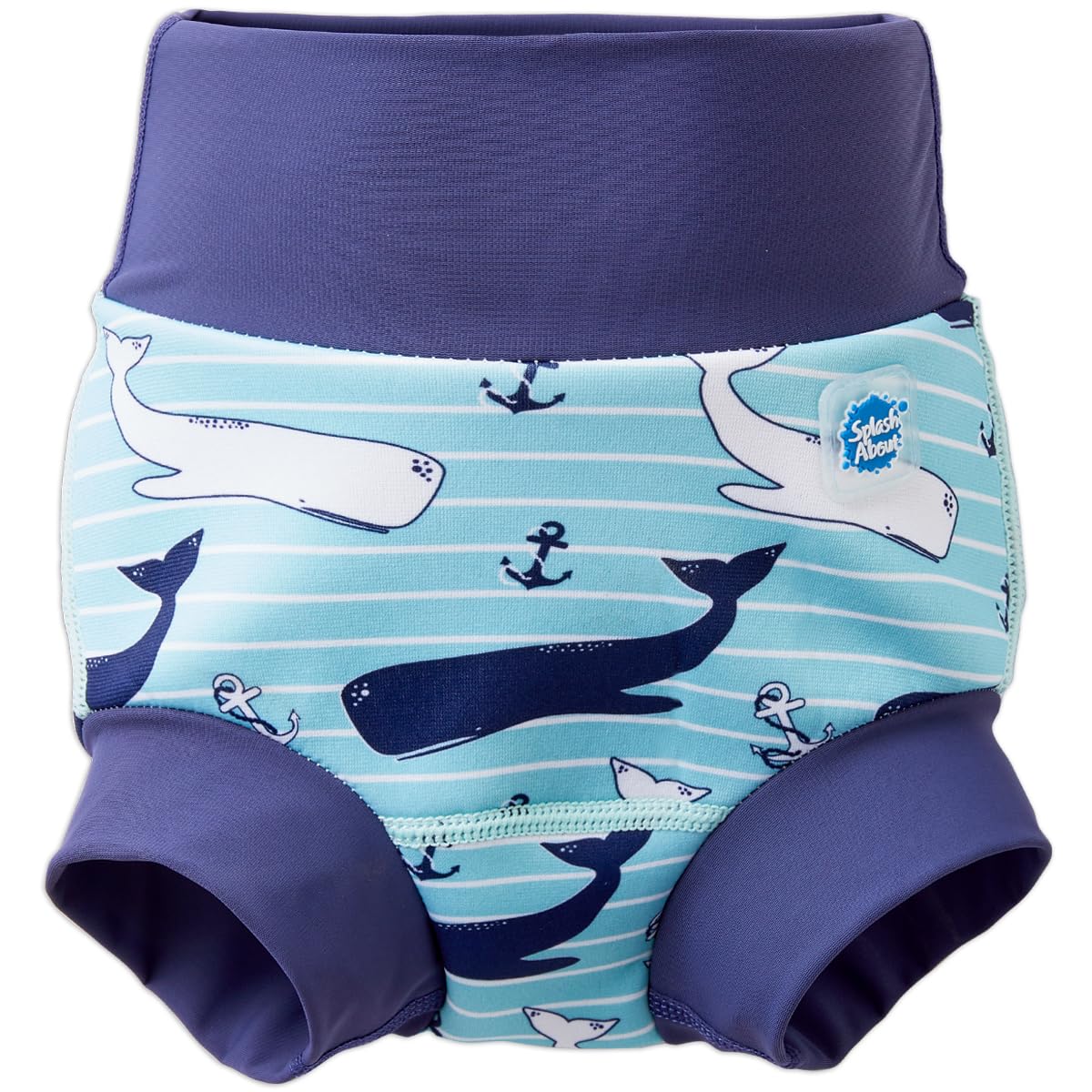 Splash About Happy Nappy Wiederverwendbar Schwimmwindel, Forest Walk, 6-12 Monate Baby and Toddler Swim Nappy