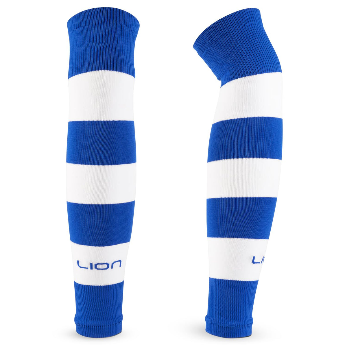 LION SPORTSWEAR Football Sock Sleeves To Accompany Grip Socks - Fits Over Calf/Shin Pads - Variety Of Colors To Match Your Team Kit