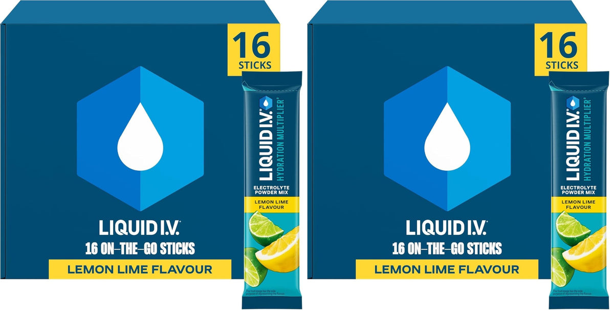 Liquid I.V. Hydration Multiplier Electrolyte Mix, Passion Fruit, 16 Sticks