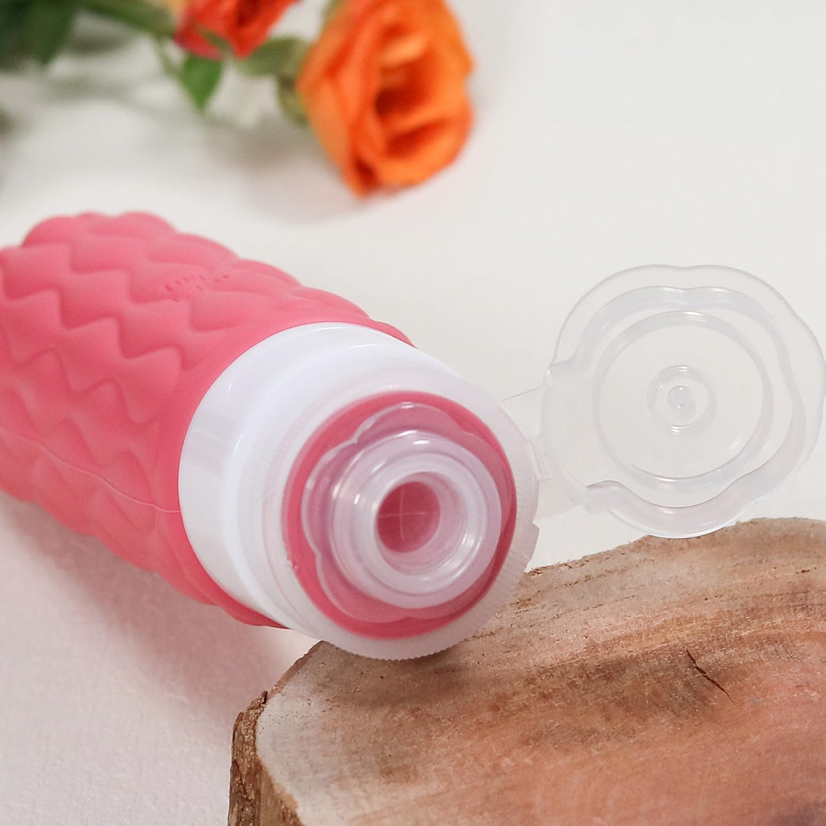 100ml Silicone Travel Bottles for Toiletries for Shampoo and Conditioner