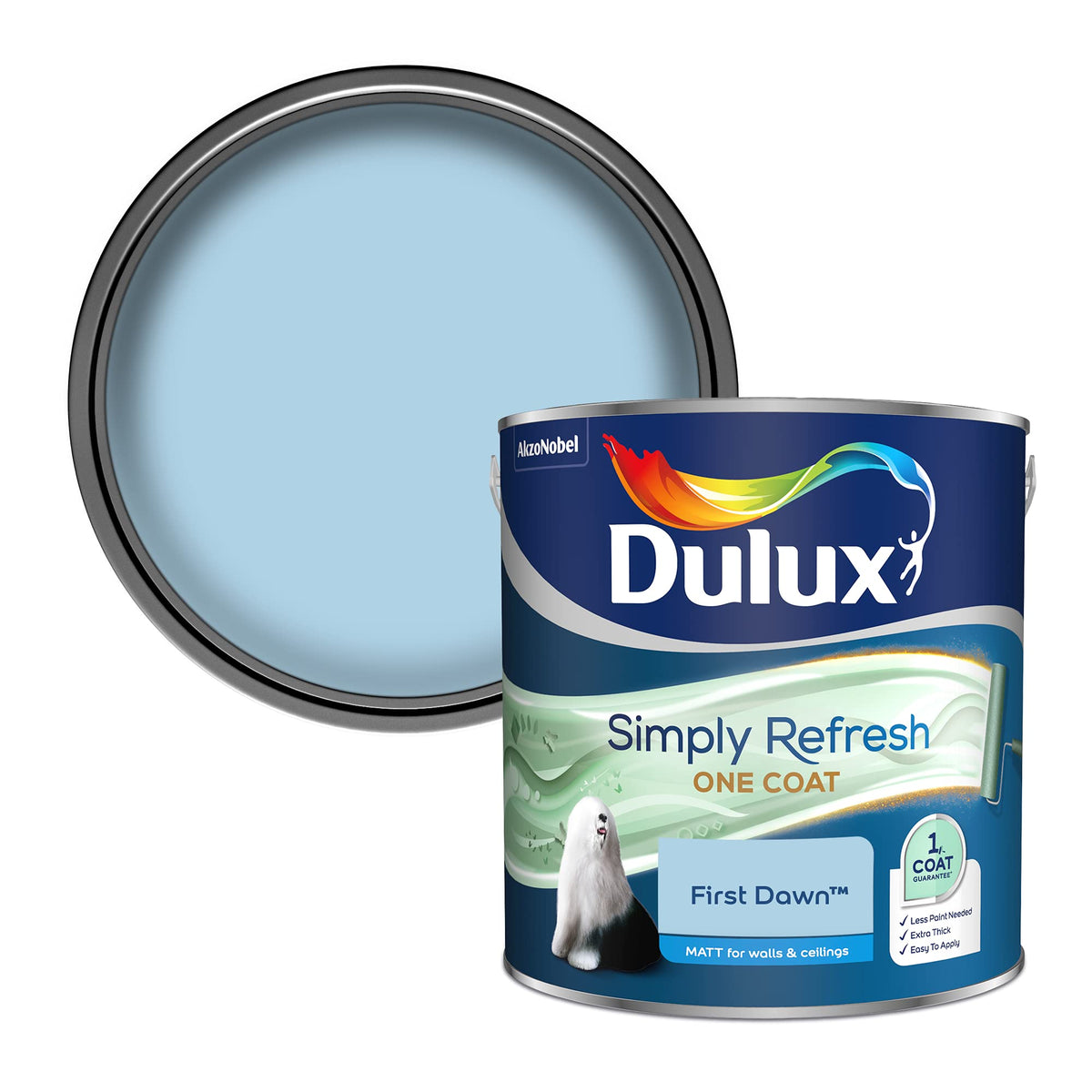 Dulux Tester Paint, White Mist, 30 ml (Pack of 1)