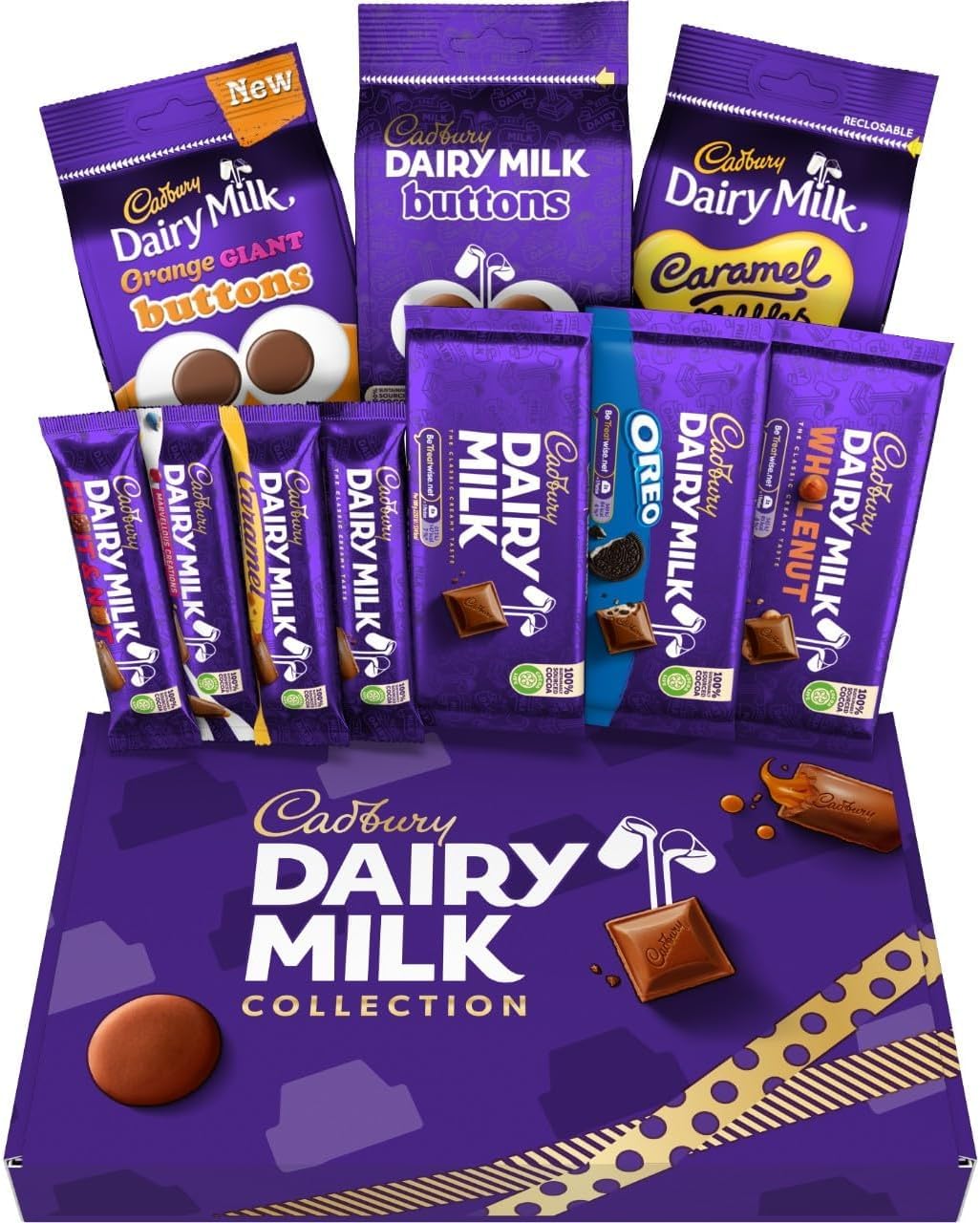 Cadbury Dairy Milk Chocolate Gift Bar, Extra-Large 850 g (Pack of 1)