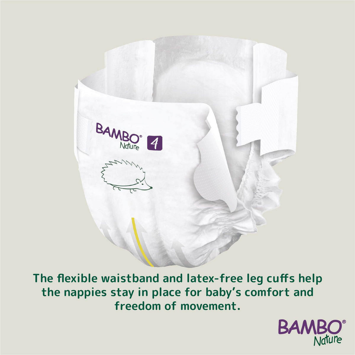Bambo Nature Premium Eco Nappies, Premature Size 0 (2-7lb/1-3kg), XXS, Pack of 24, Eco-Labelled Nappies, Enhanced Leakage Protection, Secure and Comfortable Baby Nappy