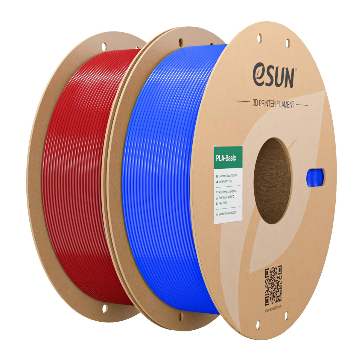 eSUN PLA Filament 1.75mm, PLA Basic Dimensional Accuracy +/- 0.05mm, 1KG Spool (2.2 LBS) Speedy Filament for 3D Printers,Black