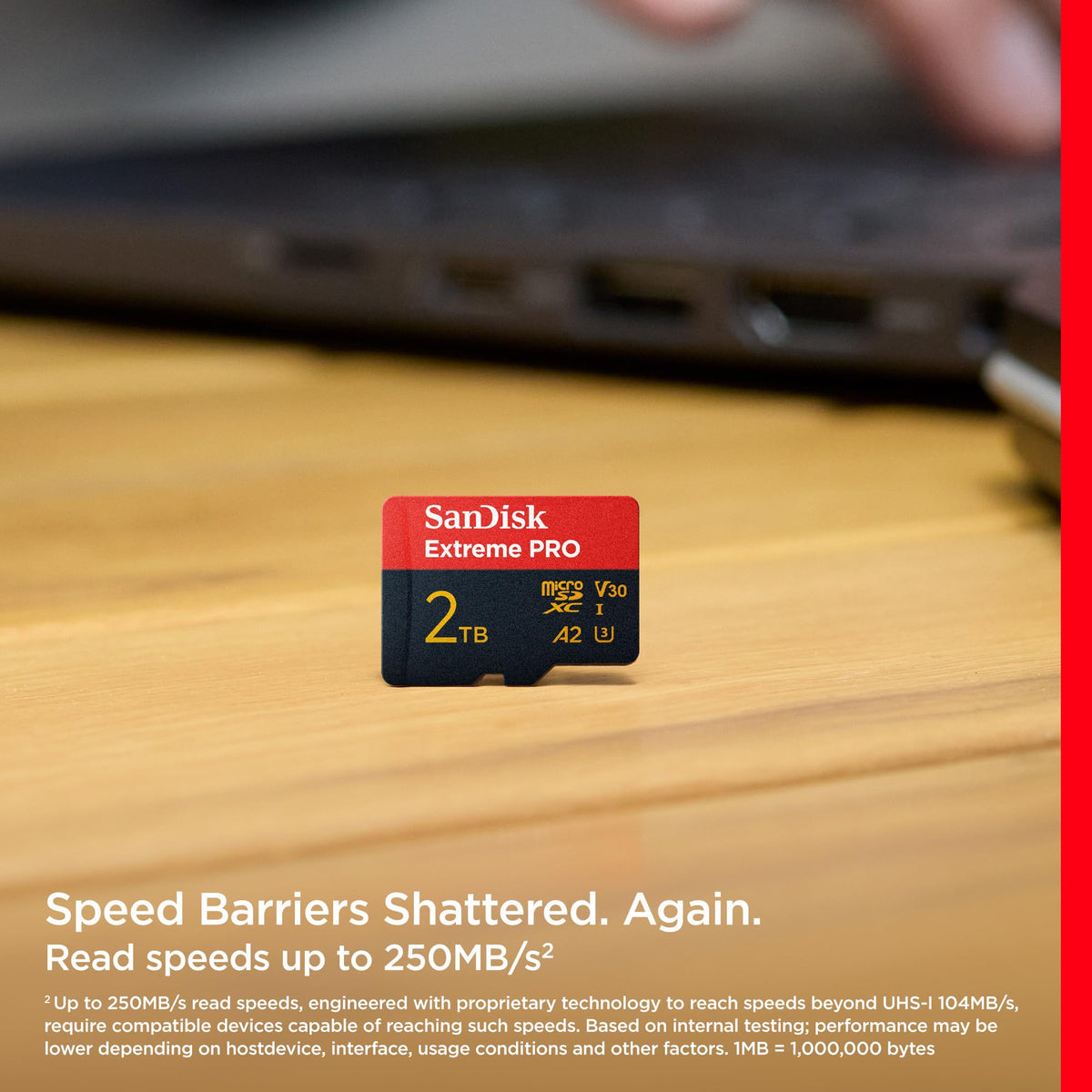 SANDISK Extreme PRO microSD Card + Adapter 128GB, Up to 200MB/s Read Speeds